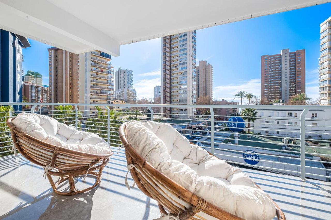Niza 3-A Apartment Levante Beach 貝尼多姆 外观 照片