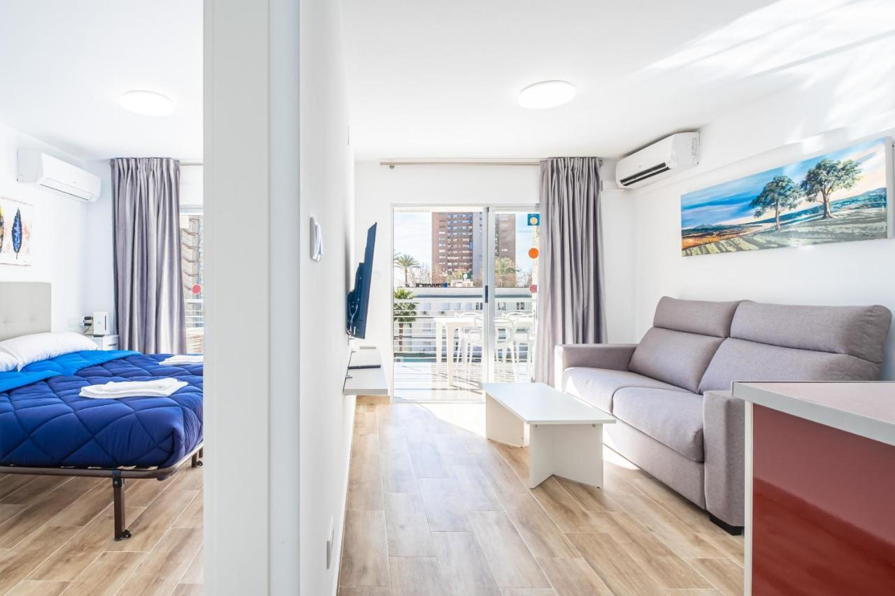 Niza 3-A Apartment Levante Beach 貝尼多姆 外观 照片